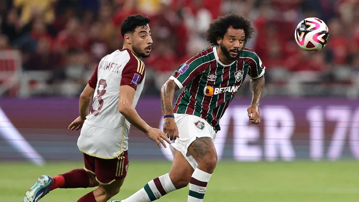 Marcelo con el Fluminense