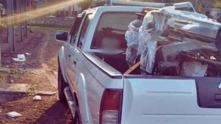 Reportan robo de camioneta en Chietla; dejó sin dron a trabajadores del campo