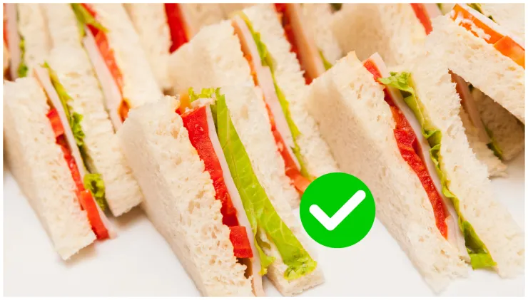 recetas mini sandwich para niños