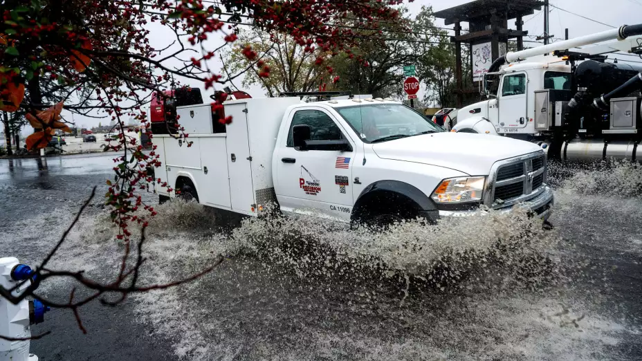Inundaciones en Santa Rosa, California.
