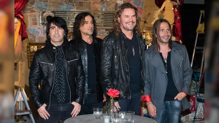 Maná Maná queda cerca del Salón de la Fama del Rock and Roll