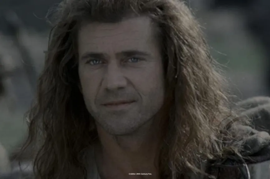Escena de la película Corazón Valiente (Braveheart) con Mel Gibson por Azteca 7.