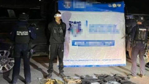 Detienen a sujeto armado en El Sauz