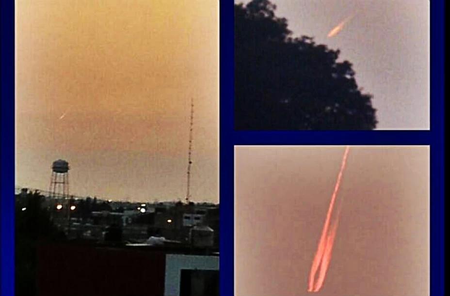 Tuiteros reportan caída de “meteorito” en Toluca.