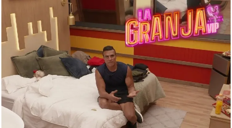 Sergio Mayer Mori comete una falta en La Granja VIP y El Patrón lo perdona.