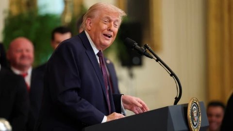 Donald Trump, presidente de Estados Unidos.