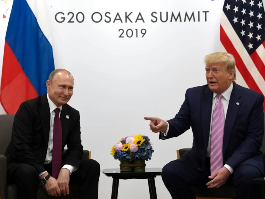 Vladimir Putin y Donald Trump