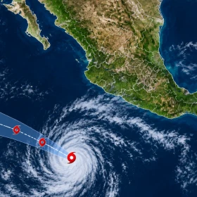 Llega el ciclón tropical “Vance” a México: Fecha de su arribo al Pacífico y lo que va a provocar en el clima