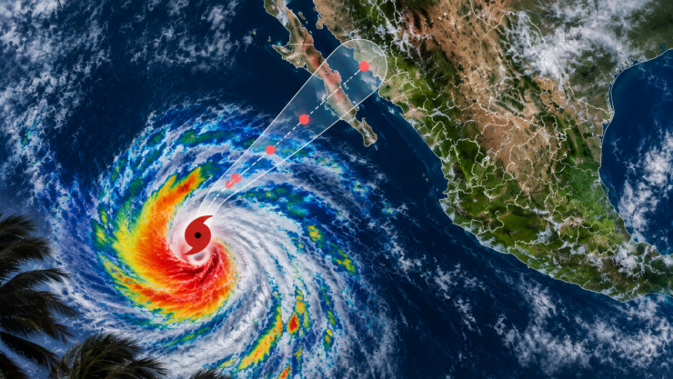 ¿Se acerca un “huracán mayor” a México? Expertos vigilan la evolución de la Depresión Diecisiete-E a huracán “Polo”