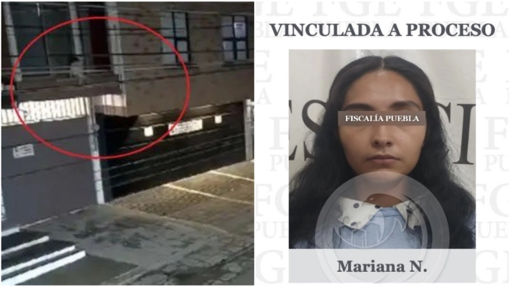 La mamá del bebé que cayó de balcón en Puebla se separó de su pareja tres meses antes.