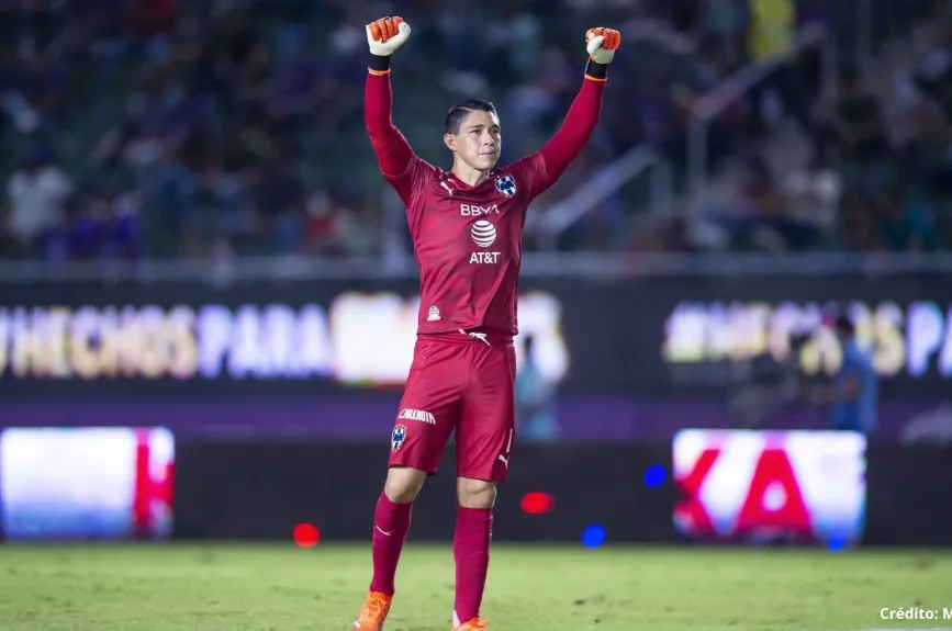Hugo González, portero de Rayados de Monterrey