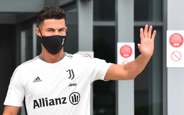 Cristiano Ronaldo con la Juventus