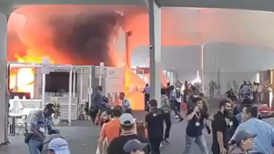 Incendio en la COP2025 en Brasil noviembre 20.jpg