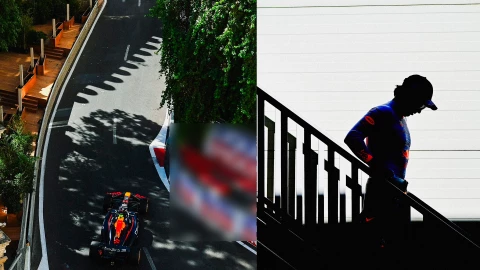 Accidente Checo Pérez Azerbaiyán