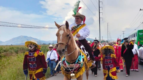 Fiestas en Nextipac Zapopan en honor a Santo Santiago.jpg