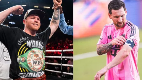 Canelo Álvarez Lionel Messi