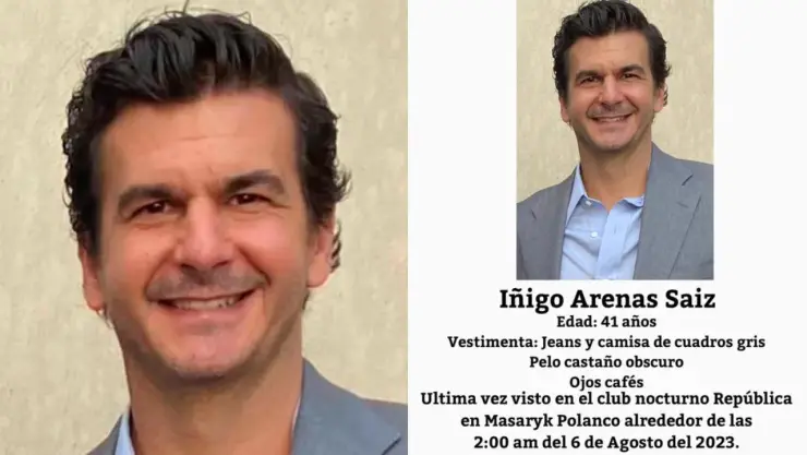 Íñigo Arenas Saiz empresario muerto Naucalpan