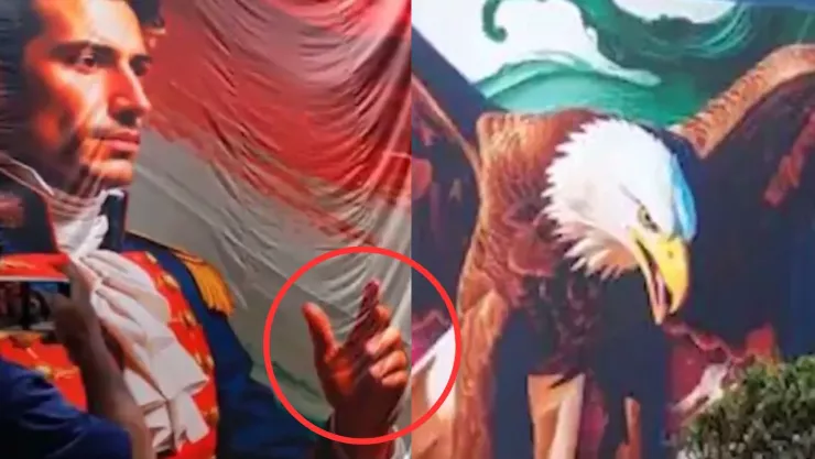 Murales con errores en Tlaxcala.