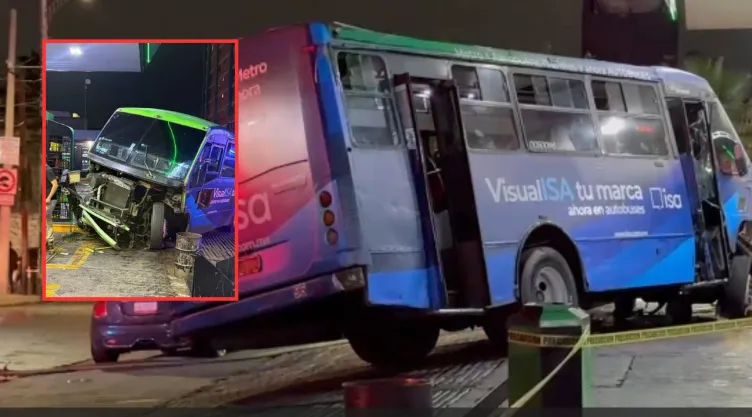 Accidente en Álvaro Obregón: camión de transporte pierde frenos y causa choque en gasolinera