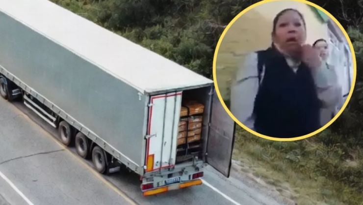 tráiler con niños