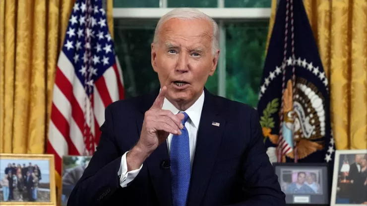 Joe Biden habla tras renunciar a la contienda presidencial