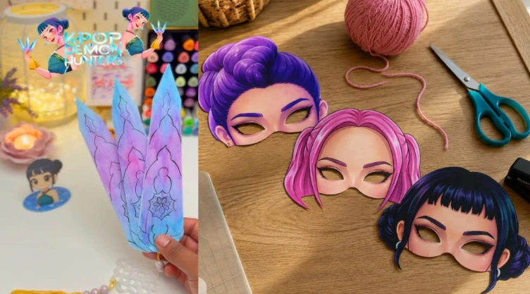 5 ideas de manualidades de las KPop Demon Hunters que tus hijos pueden usar en las fiestas de Halloween.png