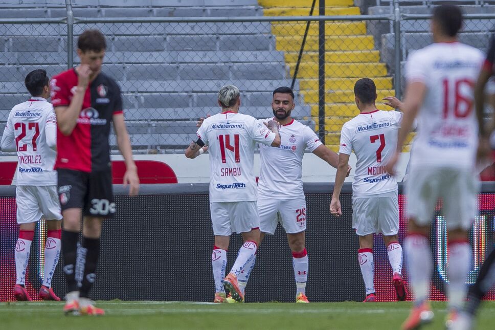 ¡Atlas vivió un infierno ante Toluca!