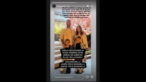 Angustia total Exjugador que pasó por México busca a su familia en Venezuela