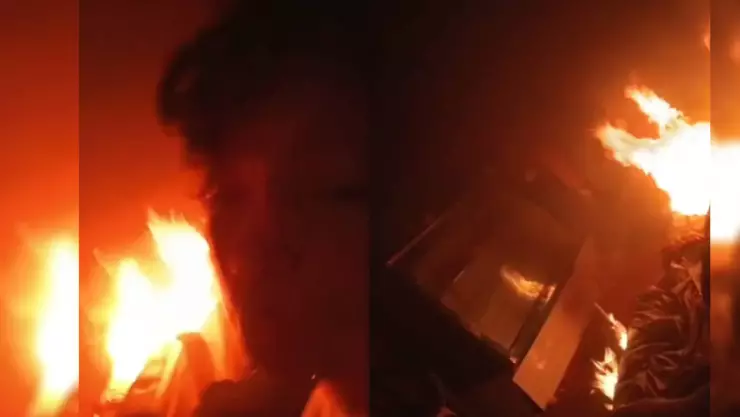 Mujer se quita la vida durante incencio en Colombia