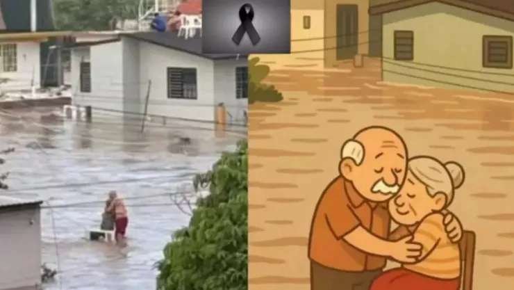 Inundaciones en Veracruz: muere Doña Elodia, mujer que sobrevivió abrazada a su esposo