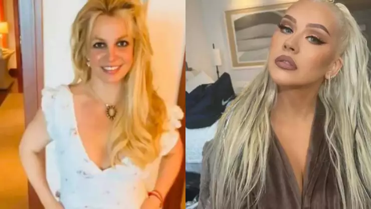 Britney Spears ataca a Christina Aguilera y la llaman ‘gordofobica’