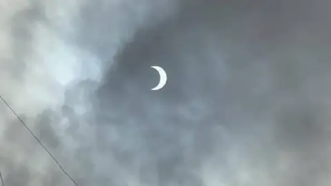 eclipse solar en Guanajuato 2023
