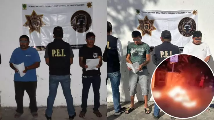 ACTUALIZACIÓN: SSP Yucatán detiene a cinco presuntos responsables del homicidio en Tekit