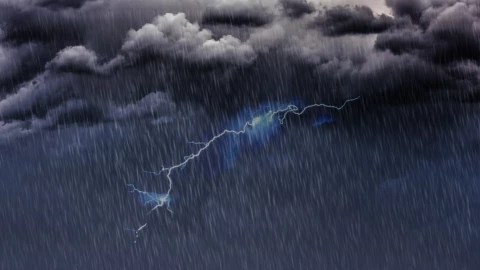 Lluvias fuertes y tormentas eléctricas se intensifican en Morelos.