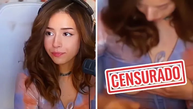 El clip fue retomado de una transmisión reciente de la influencer