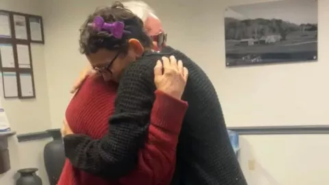 Melissa Highsmith se reencontró con sus padres tras ser secuestrada por su niñera cuando tenía 2 años