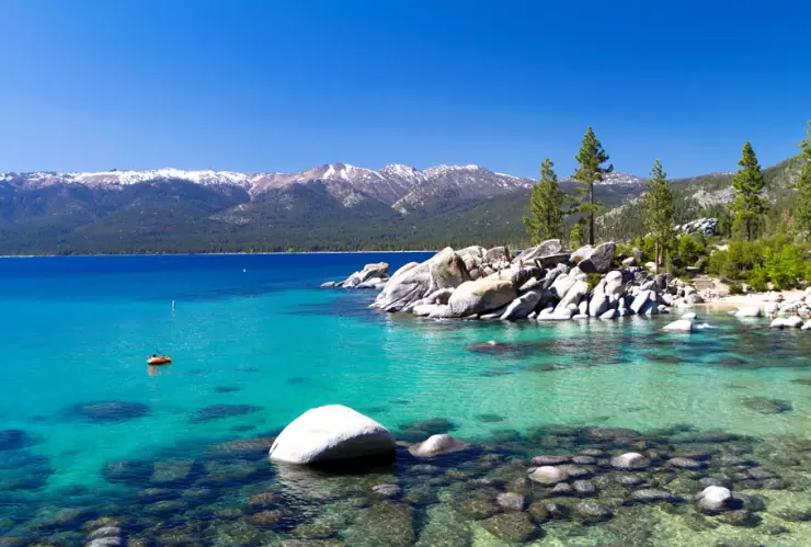 Postal del Lago Tahoe