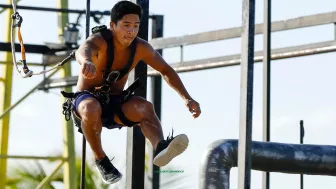 Koke Guerrero en pista Exatlón México.