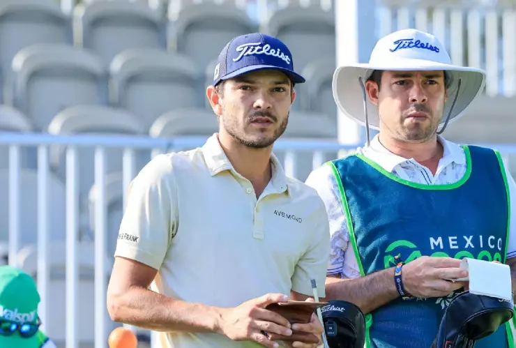 Raúl Pereda en el Mexico Open at Vidanta