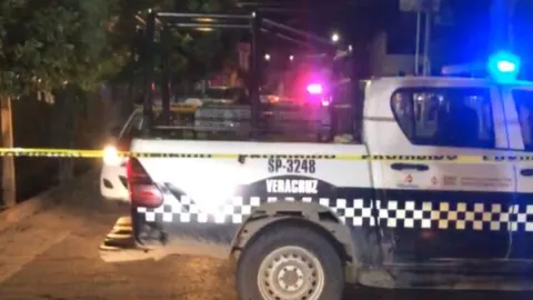 Hombre baleado en Poza Rica