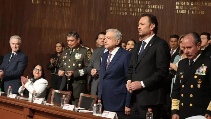 Norma Piña y otros funcionarios que no siguieron el protocolo con AMLO