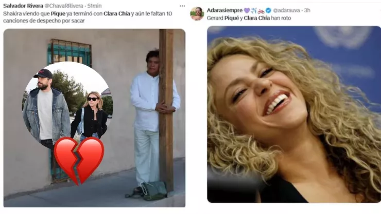 Estos son los mejores MEMES que dejó la supuesta rutpura entre Piqué y Clara Chía
