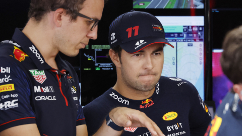Checo Pérez en Gran Premio de Japón