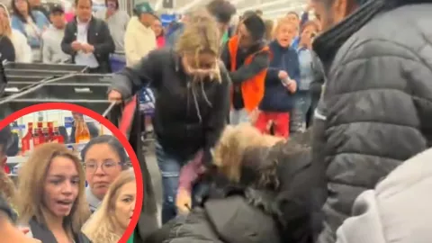 Lady Pavo: el intento de colarse por un pavo que terminó en golpes