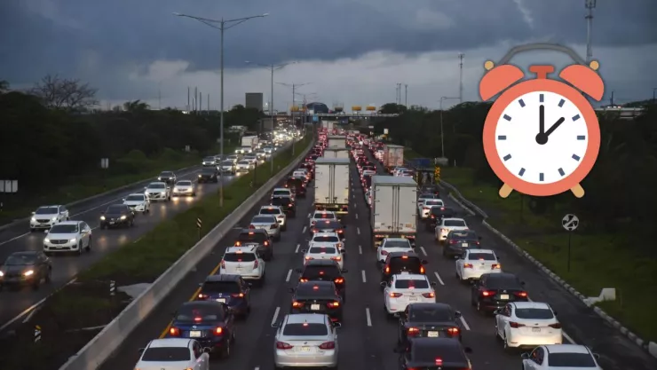 Se prevé que el megabloqueo concluya durante la tarde de este lunes