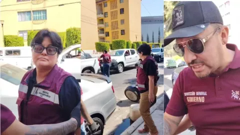 Funcionarios de la 4T agreden a vecinos en Azcapotzalco durante operativo en Santa Bárbara