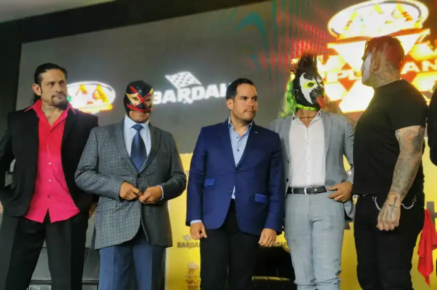 Conferencia de prensa Triplemania 30 Lucha Libre AAA
