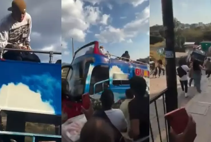 Santa Fe Klan se accidenta en Guanajuato