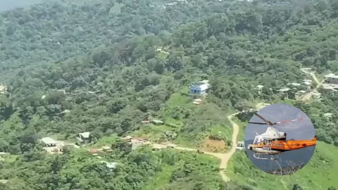 Aeronave en Chiapas