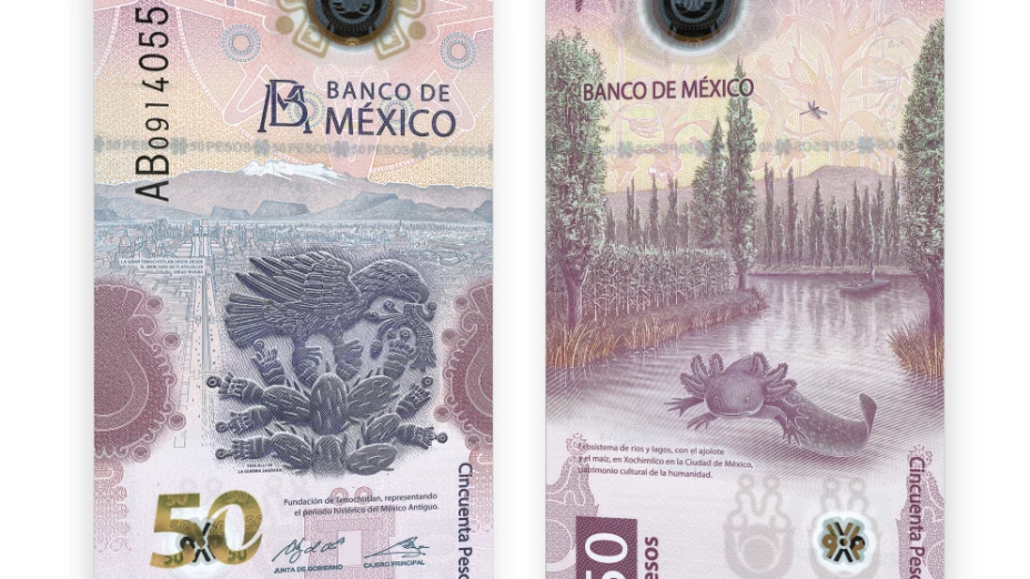 billete de 50 pesos